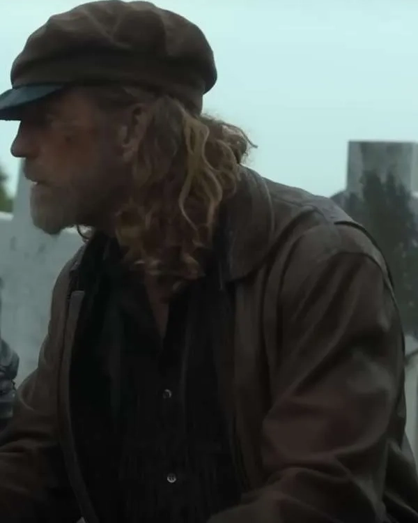 William Houston The Gorge Brown Leather Jacket