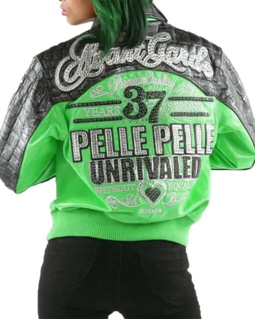 Pelle Pelle Avant Garde Green 37 Years Strong Jacket
