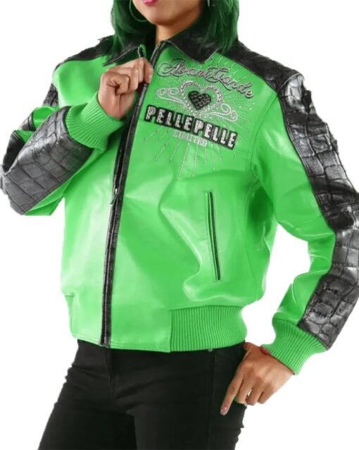 Pelle Pelle Avant Garde Green 37 Years Strong Jacket - Image 2
