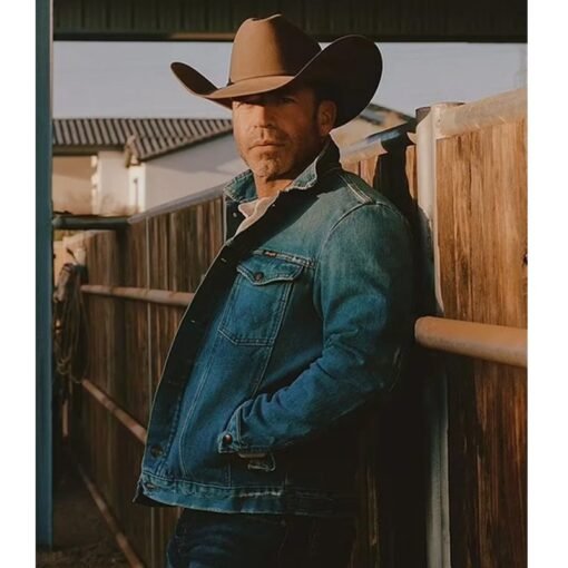 Yellowstone 1923 Taylor Sheridan Denim Jacket - Image 2