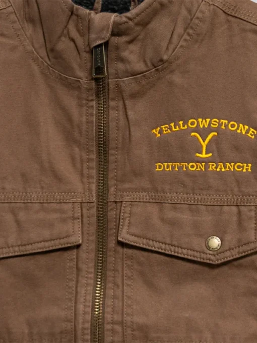 Yellowstone Dutton Ranch Vest - Image 5