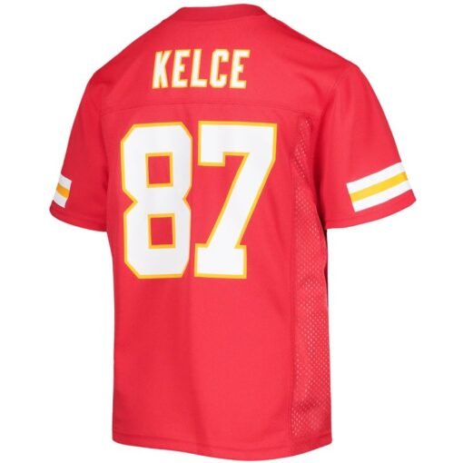 Youth Travis Kelce Red Chiefs Replica Jersey - Image 3
