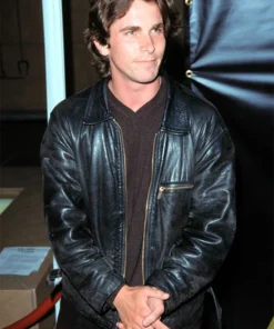 Christian Bale American Psycho Leather Jacket