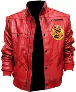 Cobra Kai Red Leather Jacket