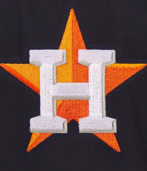 Houston Astros Workwear Navy Blue Jacket - Image 2