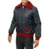 The Simpsons Mr. Plow Navy Jacket