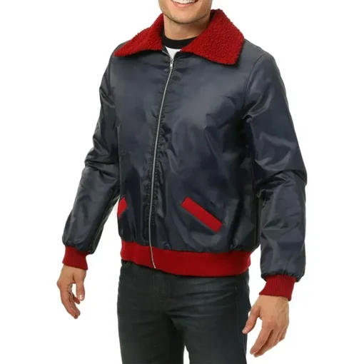 The Simpsons Mr. Plow Navy Jacket