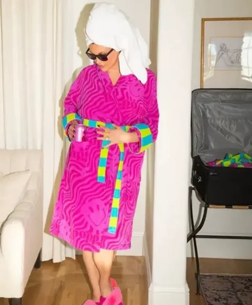 Poppi Pink Bath Robe - Image 2