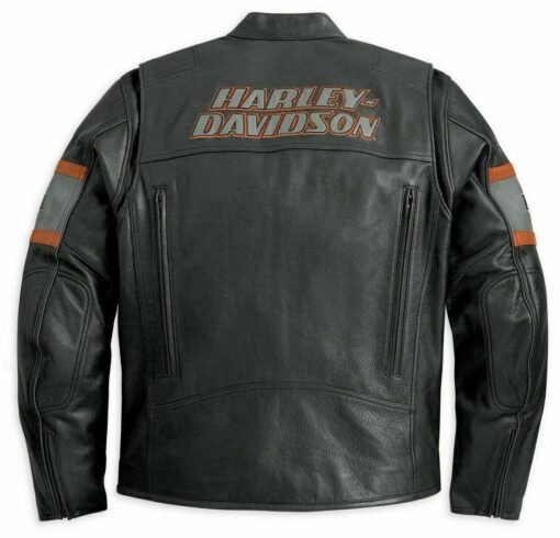 Harley Davidson Screamin Eagle Biker Jacket - Image 2