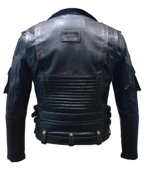 Harley Davidson Men’s Black Premium Leather Jacket - Image 2
