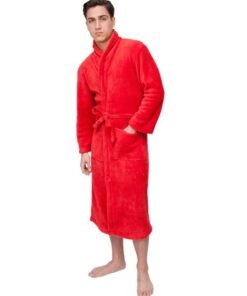 Simple Red Bathrobe