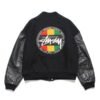 Stussy Vintage Homeboy Black Varsity Jacket