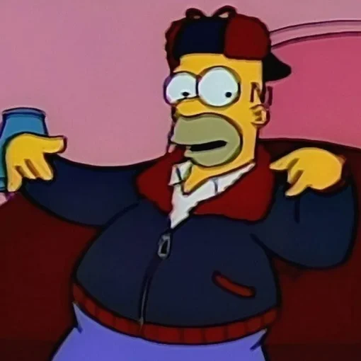 The Simpsons Mr. Plow Navy Jacket - Image 4