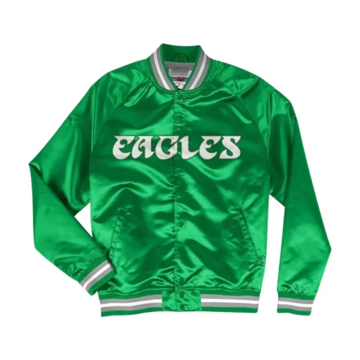 Philadelphia Eagles Satin Lightweight Jacket