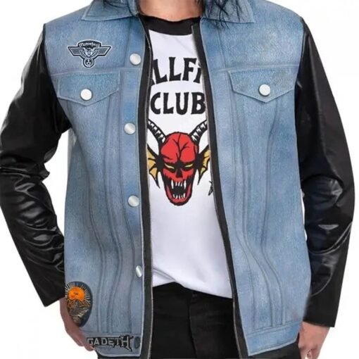 Stranger Things Eddie Munson Denim Vest - Image 2
