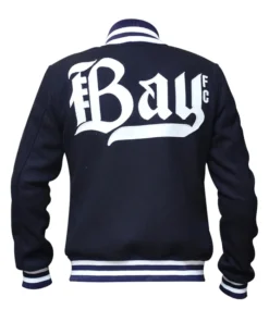 Bay Football Club Blue Varsity Jacket