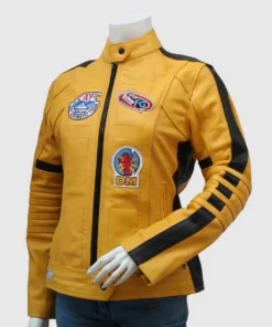 Yellow Motorcycle Jacket