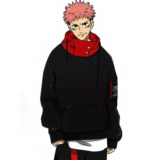 Yuji Itadori Jujutsu Kaisen Hoodie - Image 3